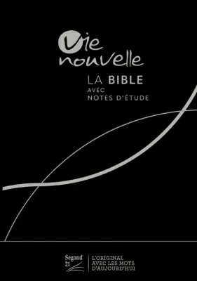 Bible SG21 Vie Nouvelle rigide noir