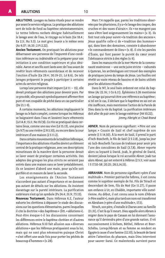 Dictionnaire biblique illustré