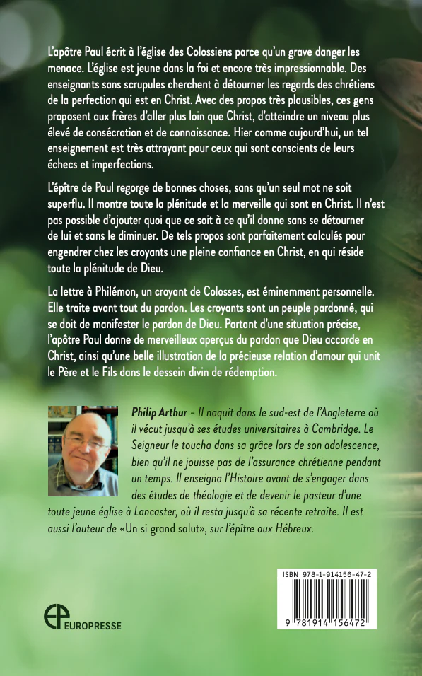 Vous avez tout pleinement en Christ - Colossiens & Philémon