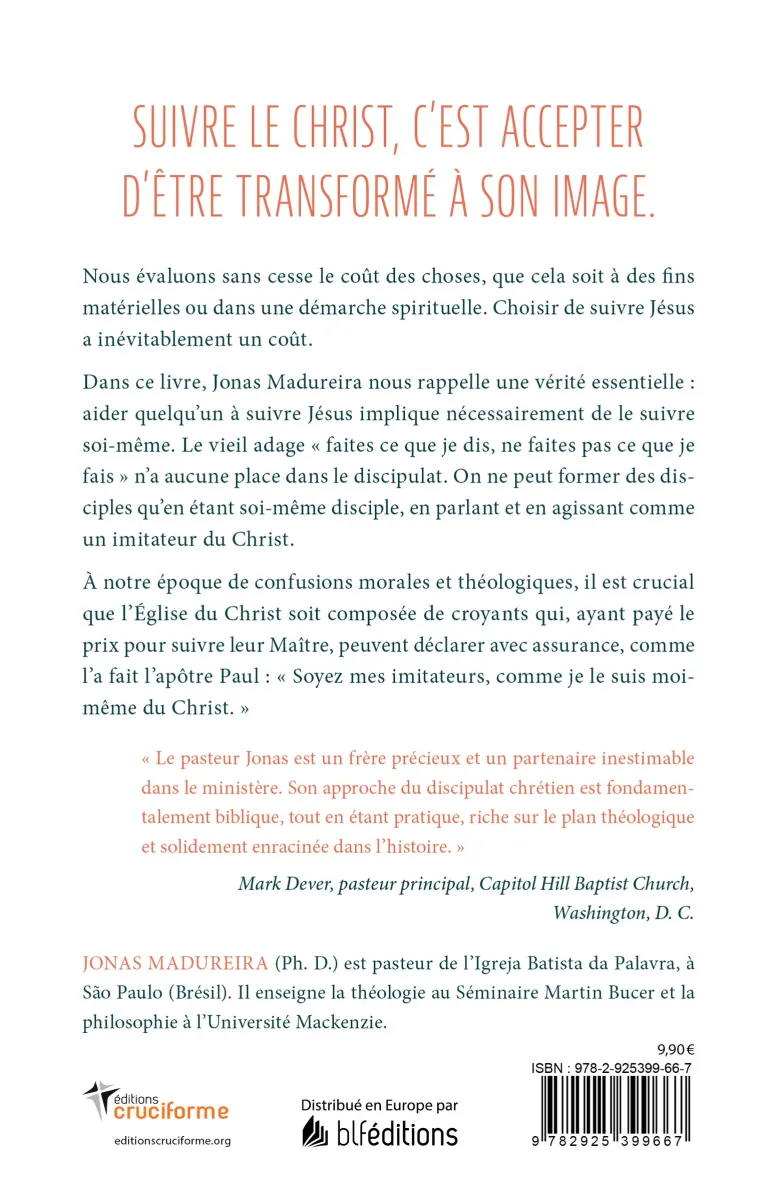 Le coût du discipulat - La doctrine de l’imitation du Christ