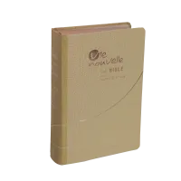 Bible SG21 Vie Nouvelle souple toile beige cuivre