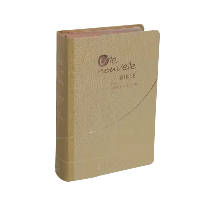 Bible SG21 Vie Nouvelle souple toile beige cuivre