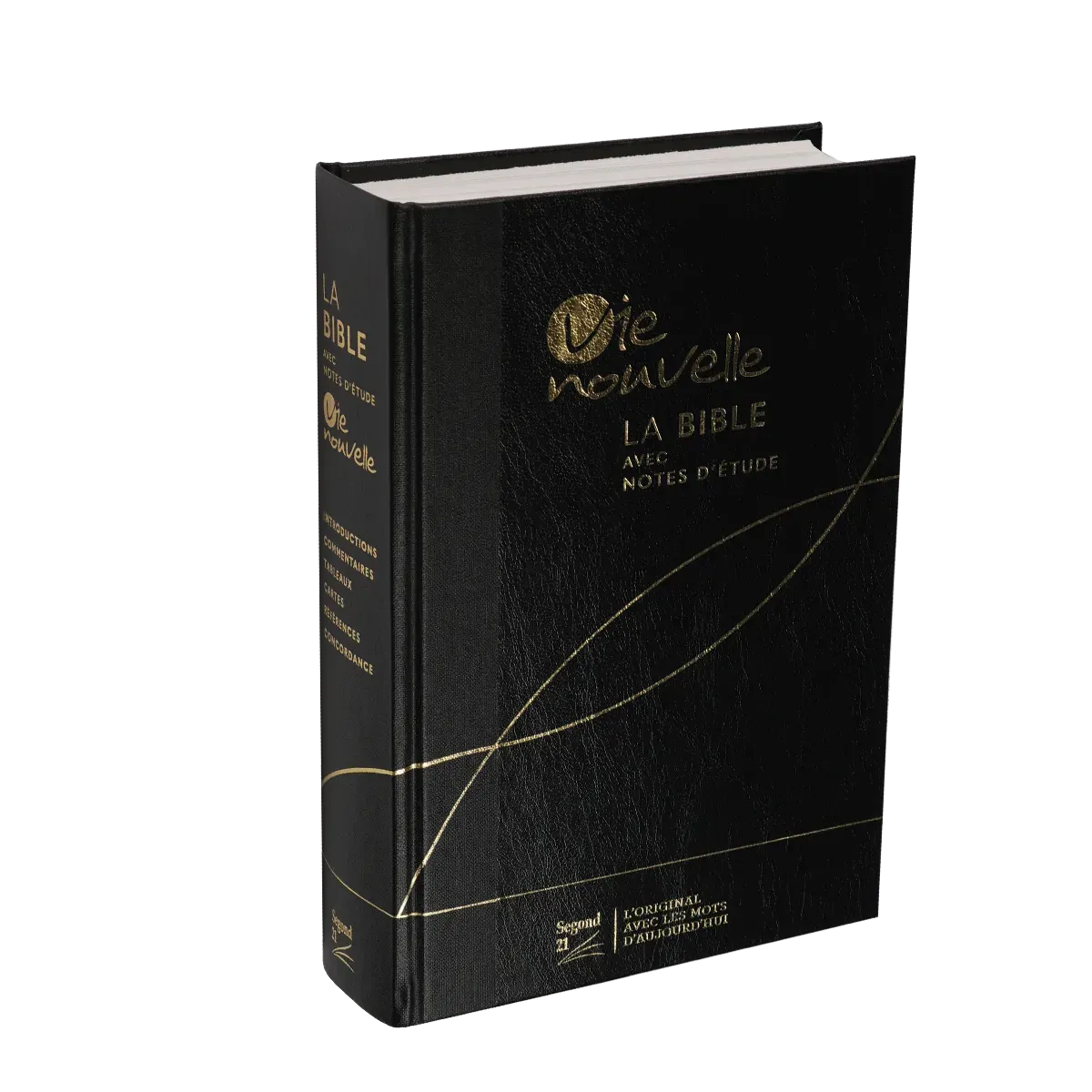 Bible SG21 Vie Nouvelle rigide noir
