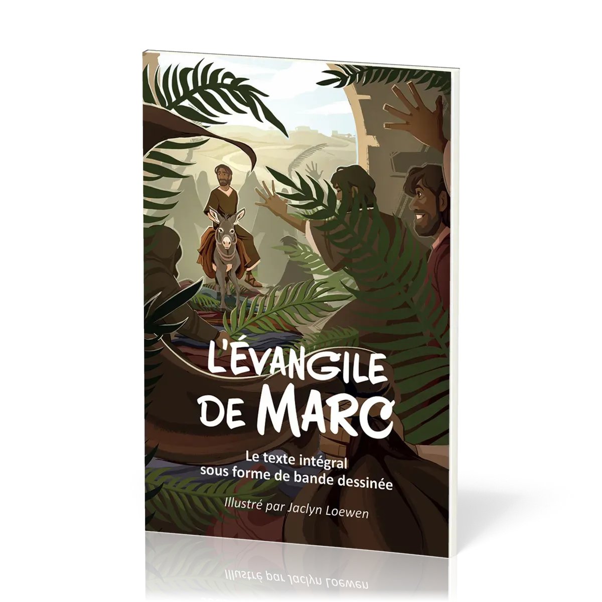 L’Évangile de Marc en BD - Couverture Rameaux
