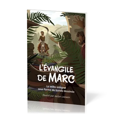 L’Évangile de Marc en BD - Couverture Rameaux