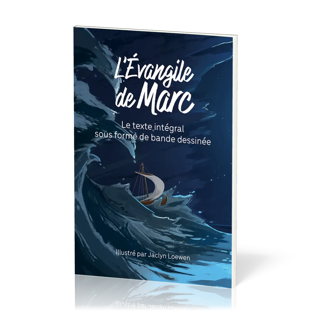 L’Évangile de Marc en BD - Couverture Tempête