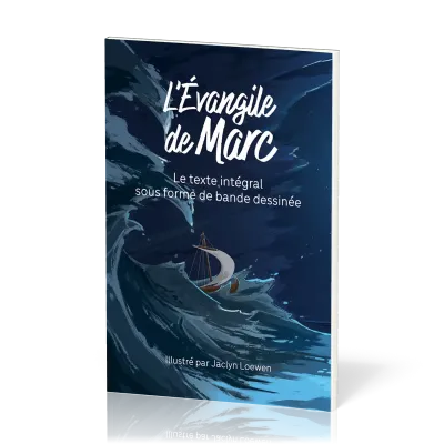 L’Évangile de Marc en BD - Couverture Tempête