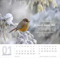 Calendrier - Vivre avec méditations