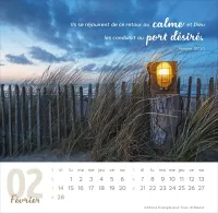 Calendrier - Vivre avec méditations
