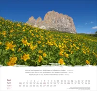 Calendrier - Montagnes - 12 posters