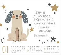 Calendrier - mini petits amis