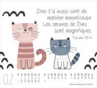 Calendrier - mini petits amis