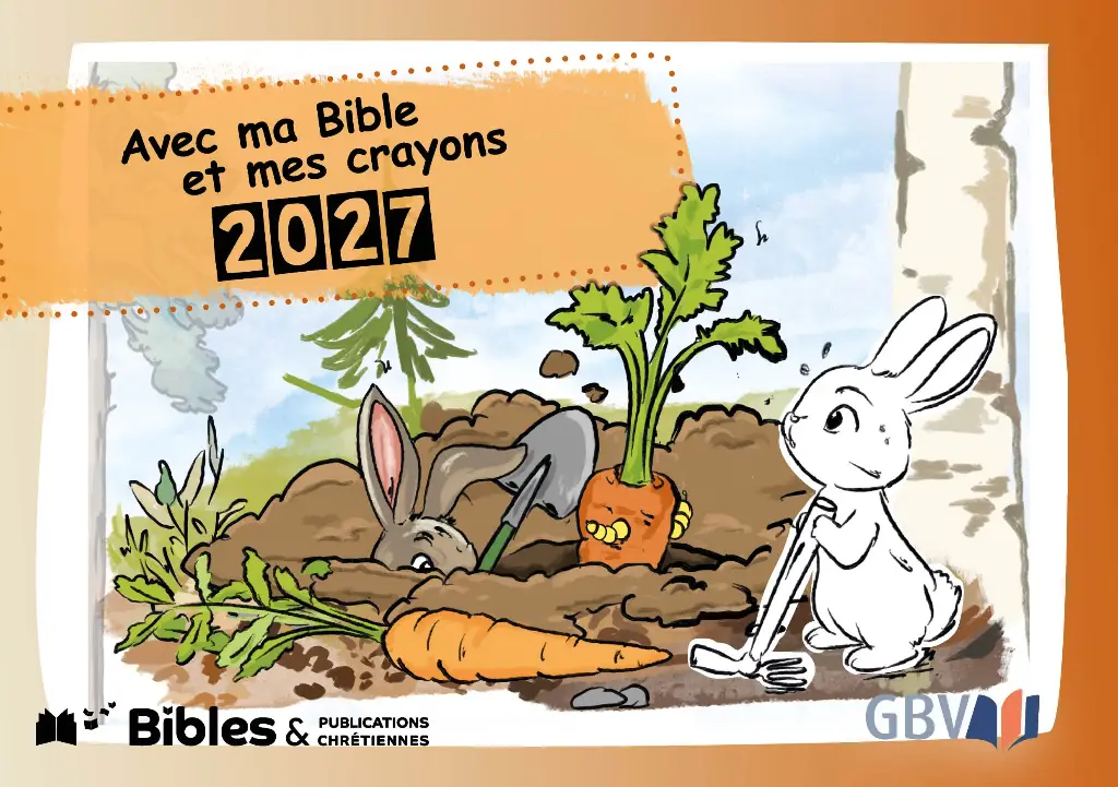 Calendrier mensuel avec ma Bible et mes crayons