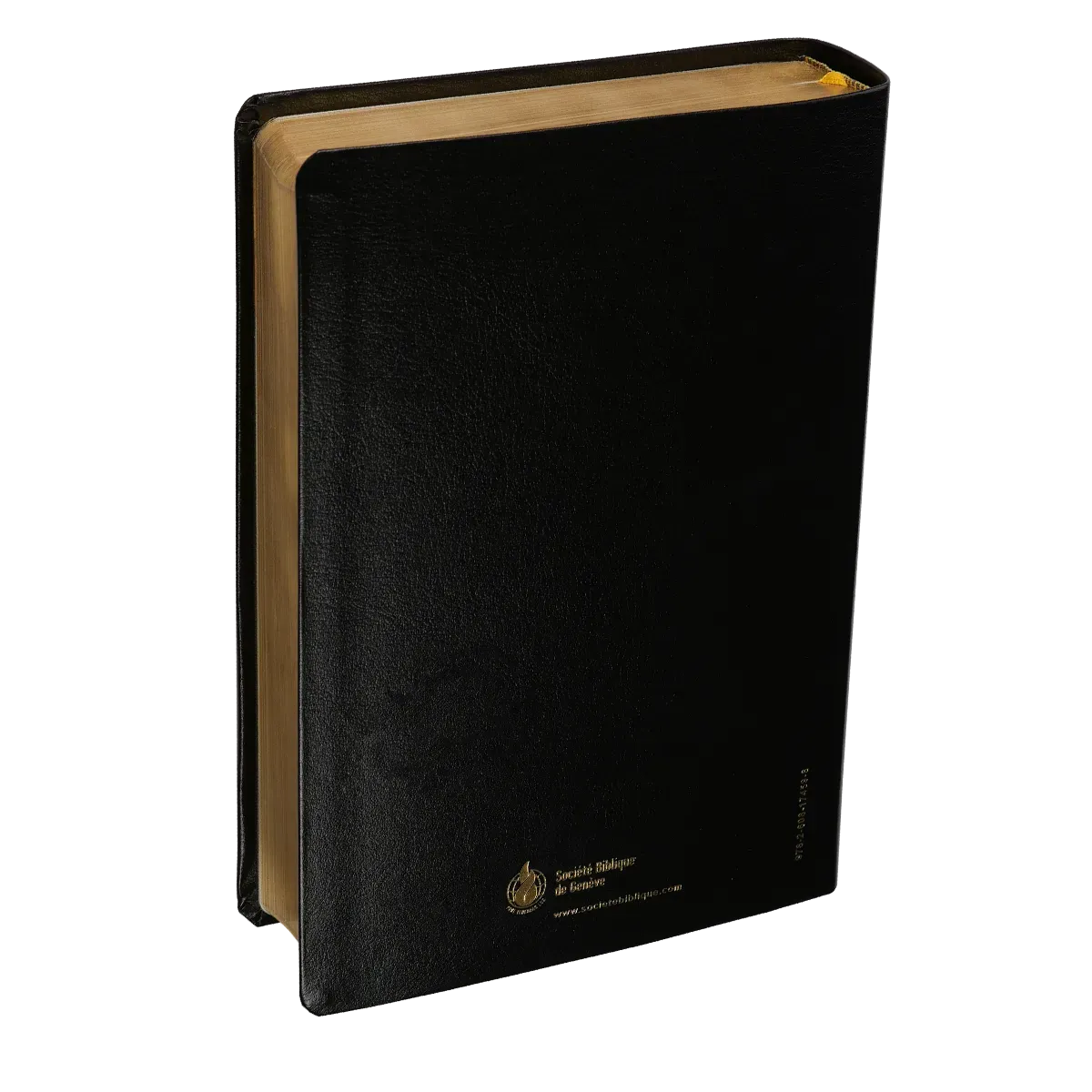 Bible NEG MacArthur souple noir or