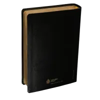 Bible NEG MacArthur souple noir or
