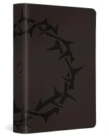 ESV Holy Bible LP compact charcoal crown