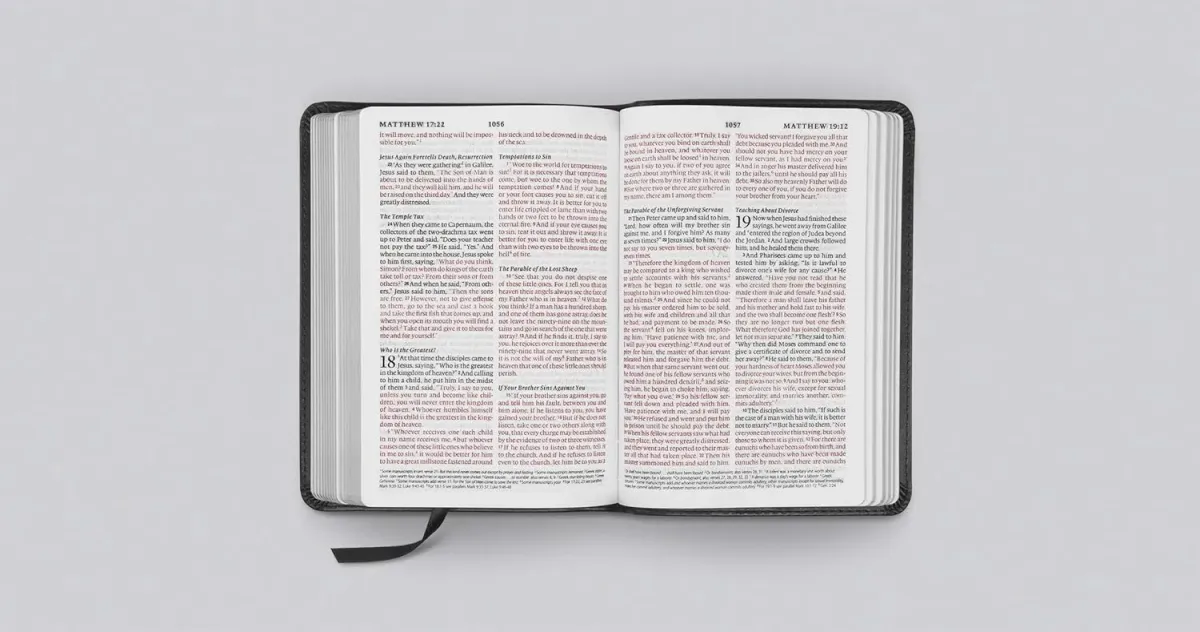 ESV Holy Bible LP compact charcoal crown
