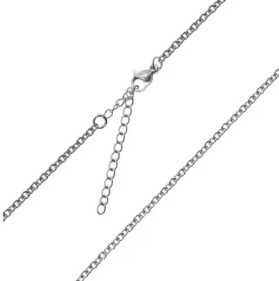 Chaîne 50cm inox