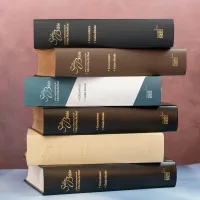 Bible NEG MacArthur rigide blanc/bleu