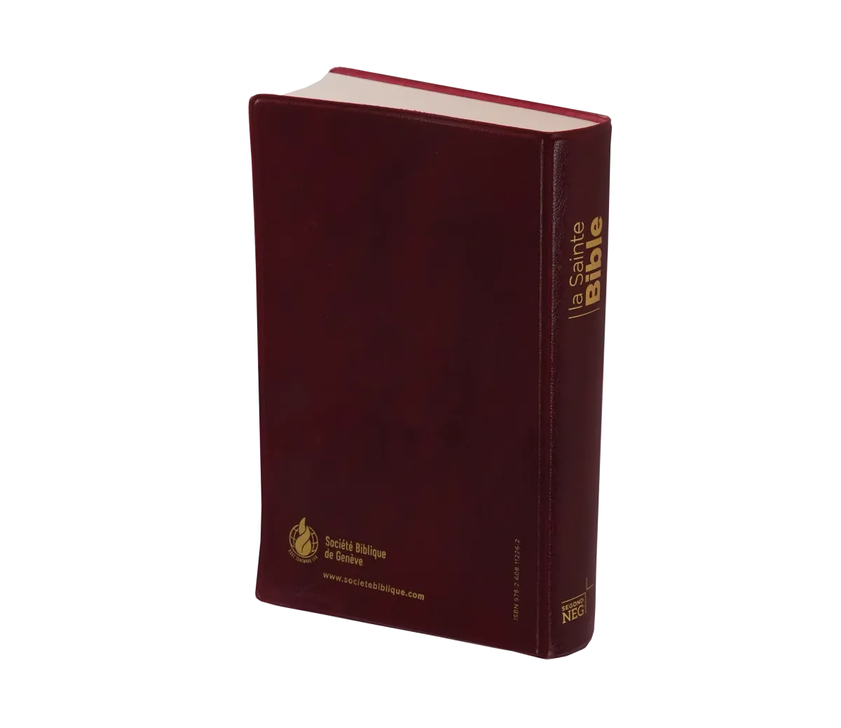 Bible NEG souple grenat