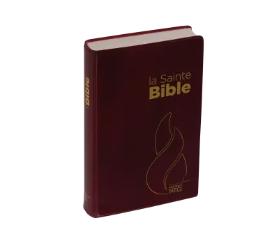 Bible NEG souple grenat