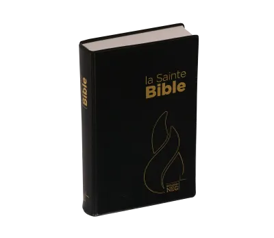 Bible NEG souple noir