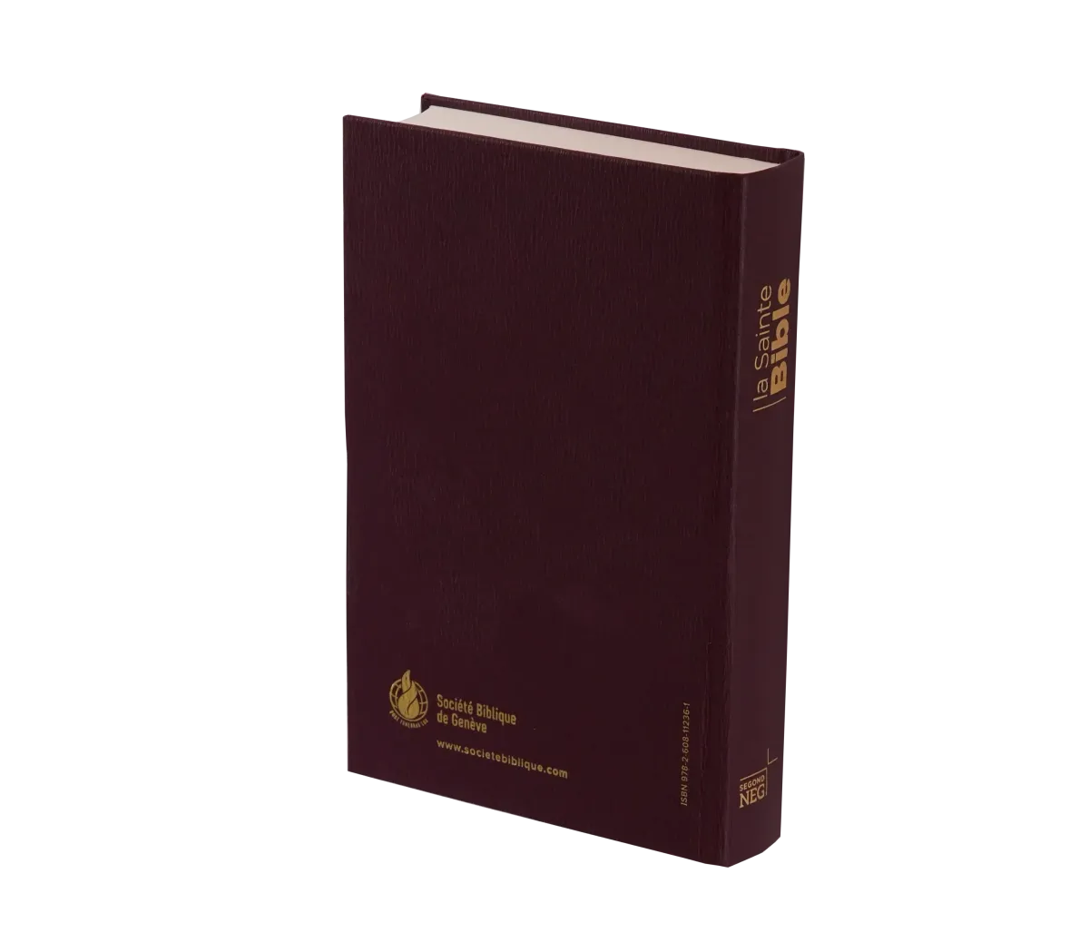 Bible NEG rigide grenat