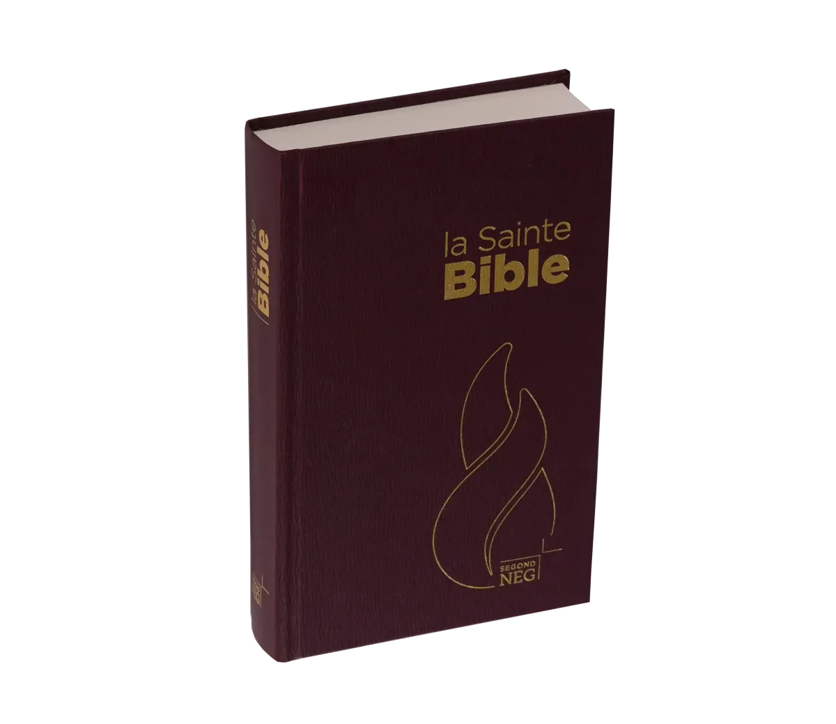 Bible NEG rigide grenat