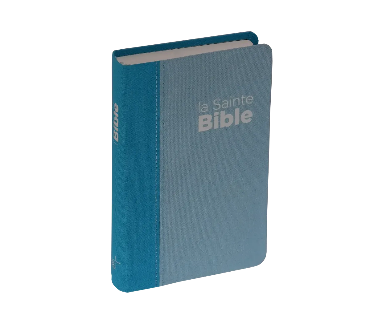 Bible NEG souple duo bleu textile