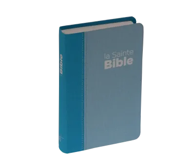 Bible NEG souple duo bleu textile