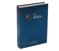 Bible SG21 rigide bleue avec notes de référence