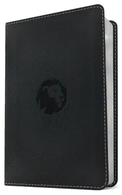 NLT compact Bible regal lion black