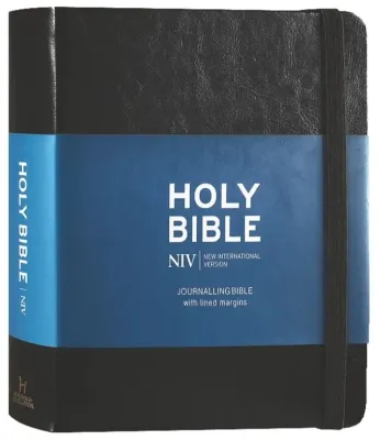 NIV Bible Journalling Black Hardback