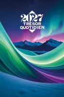 Calendrier - Trésor quotidien - mural (lavande ou boréale)