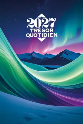 Calendrier - Trésor quotidien - mural (lavande ou boréale)