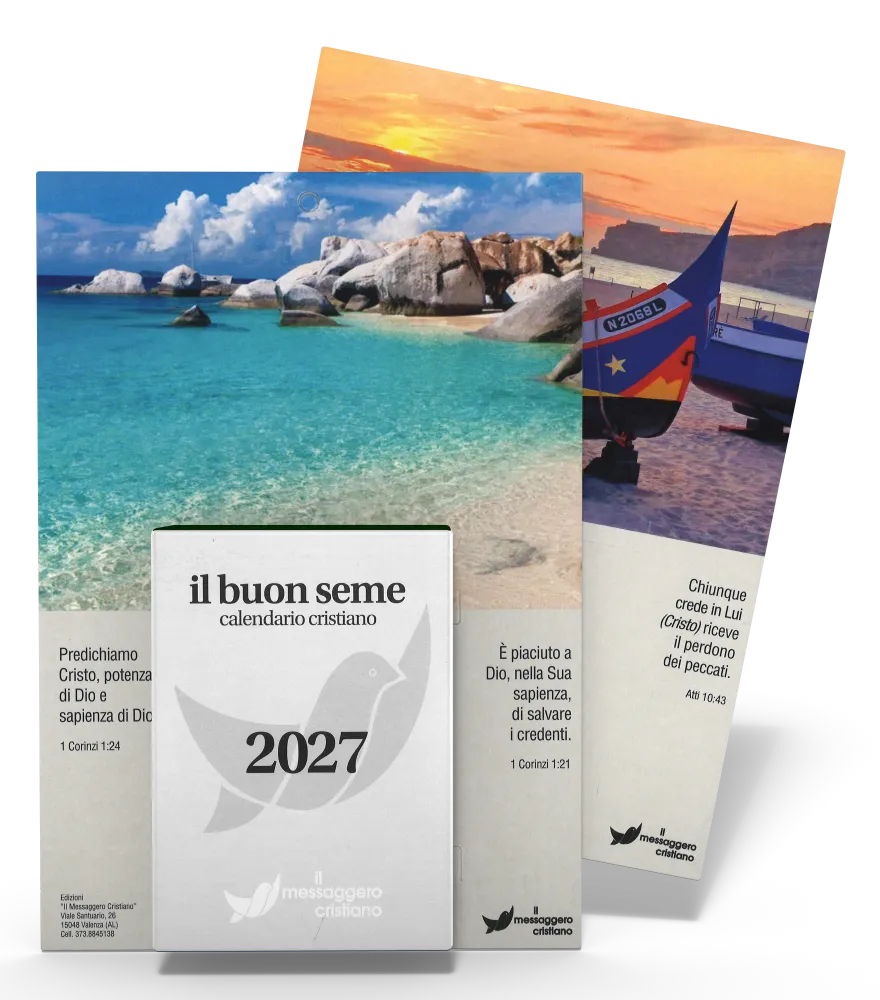 Calendrier Bonne Semence bloc et plaque (italien)