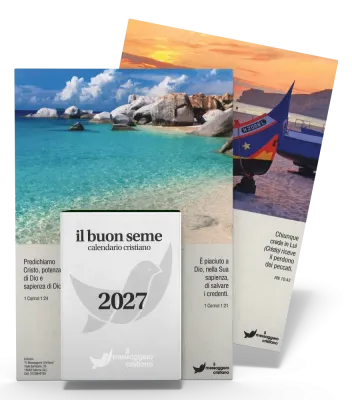 Calendrier Bonne Semence bloc et plaque (italien)
