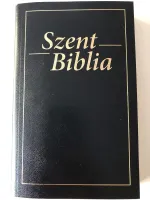 Bible souple noir - hongrois