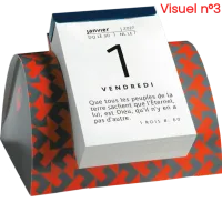 Calendrier - Une parole pour aujourd'hui (bureau)