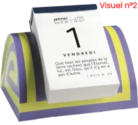 Calendrier - Une parole pour aujourd'hui (bureau)