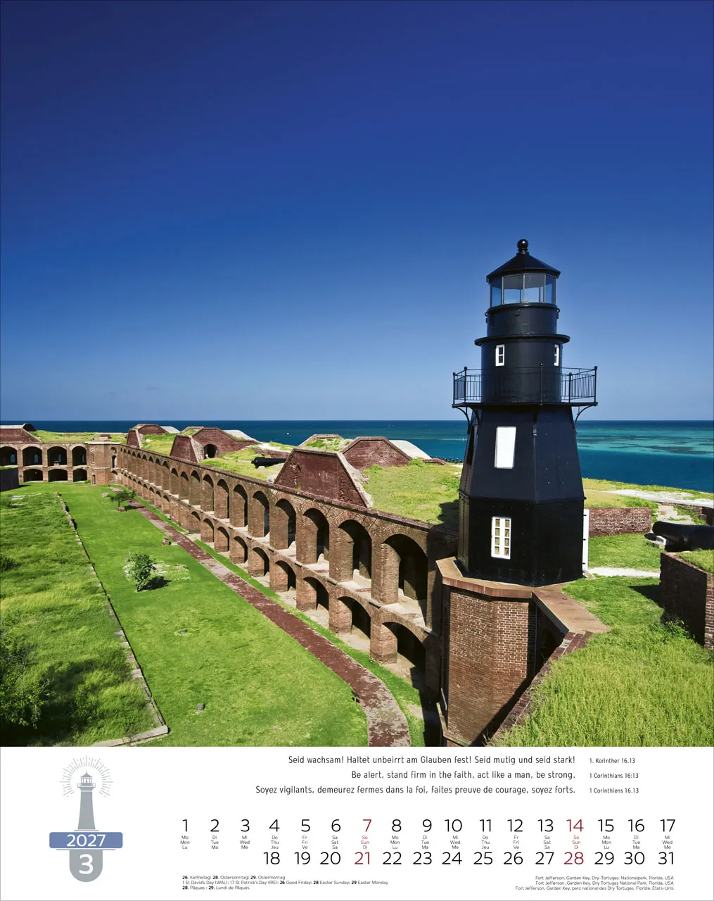 Calendrier - Phares - 12 posters