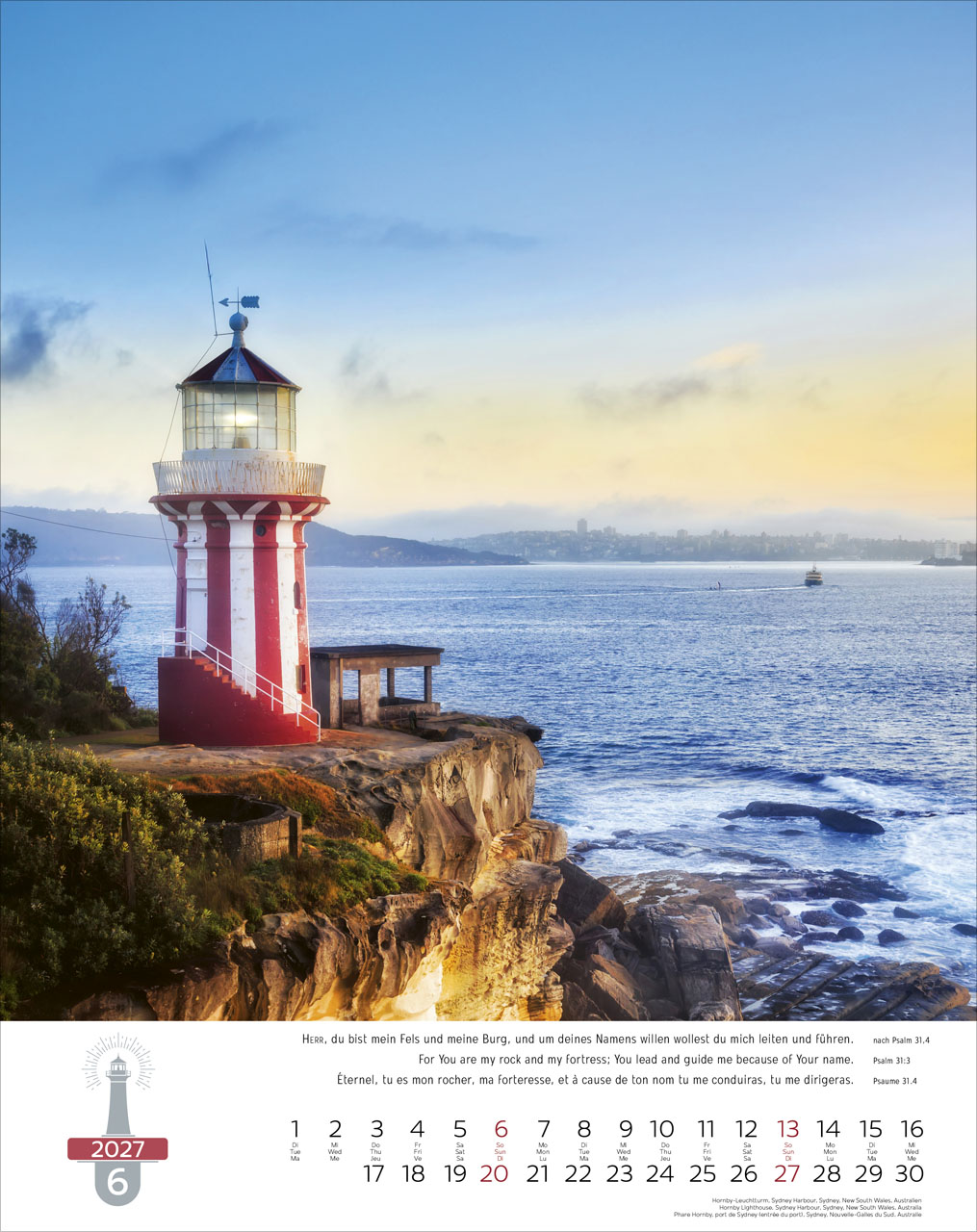 Calendrier - Phares - 12 posters