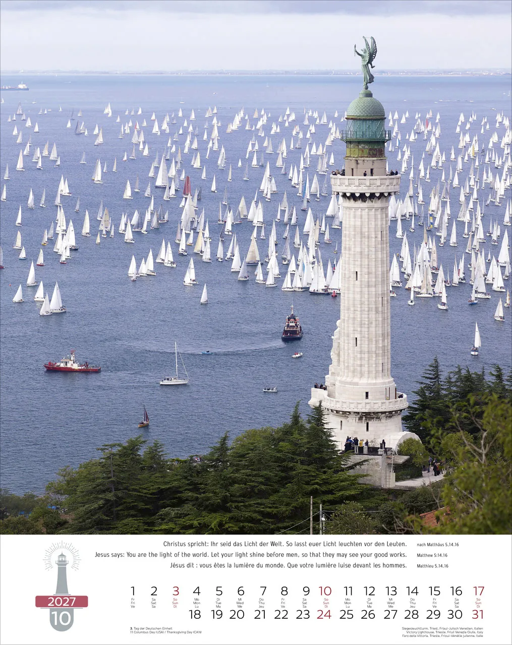 Calendrier - Phares - 12 posters