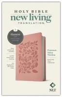 NLT Holy Bible Premium value thinline dusty pink vines