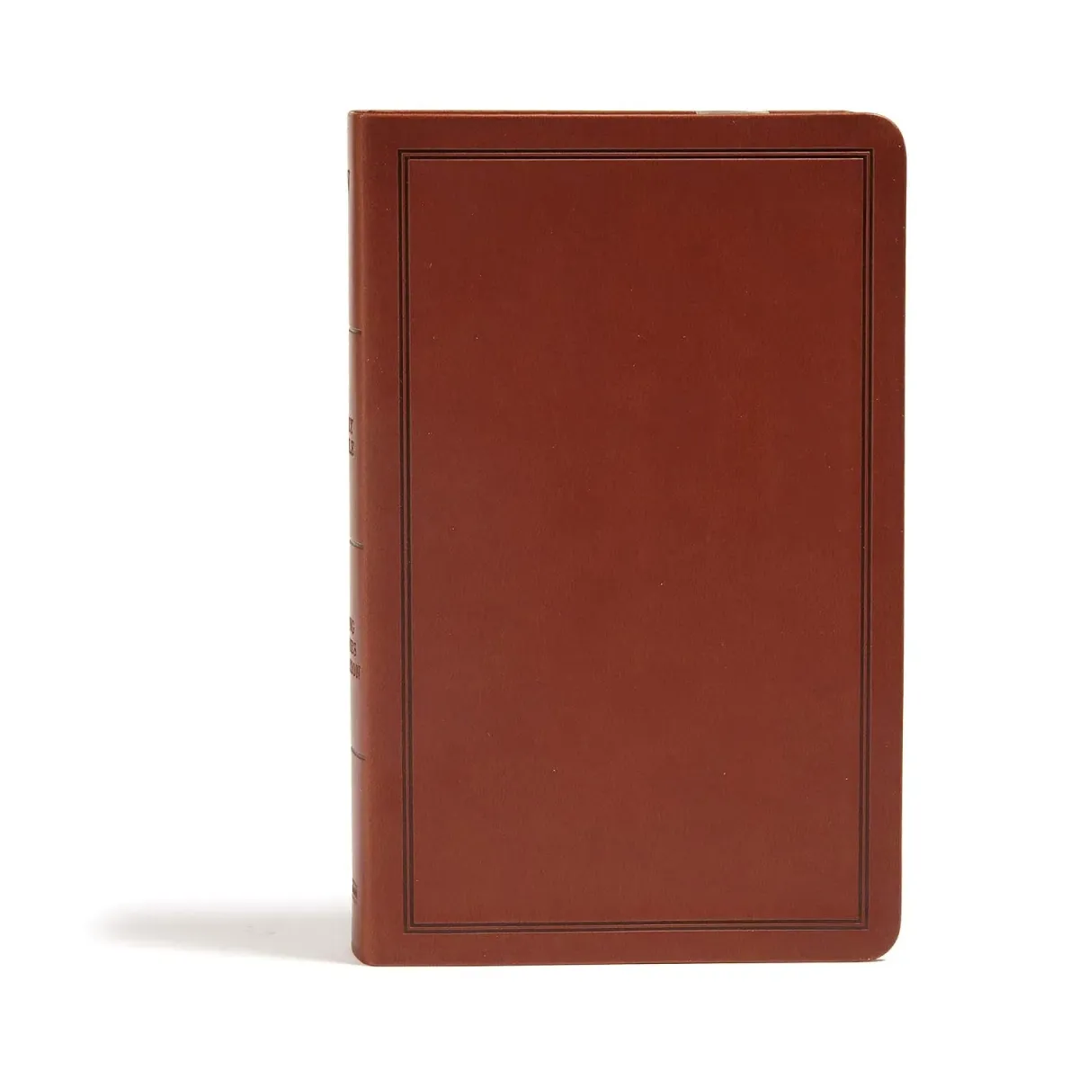 KJV Bible deluxe gift brown leathertouch