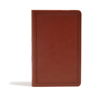 KJV Bible deluxe gift brown leathertouch