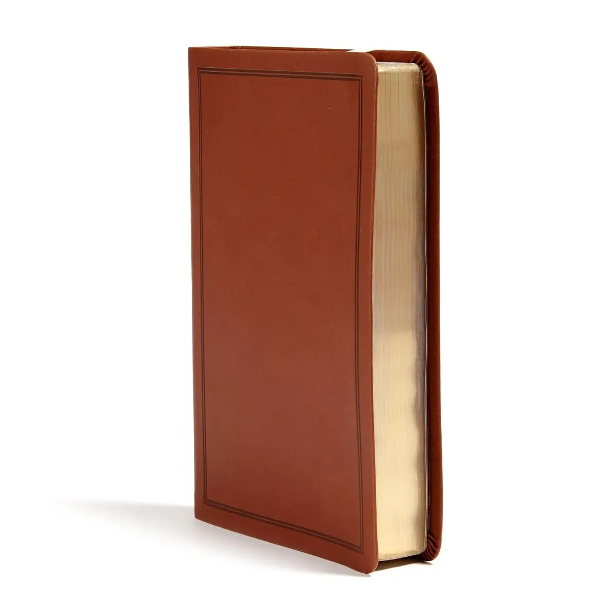 KJV Bible deluxe gift brown leathertouch