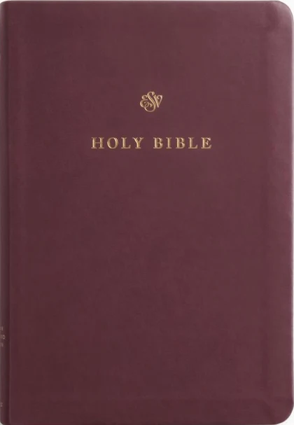 ESV Bible Gift and Award trutone burgundy