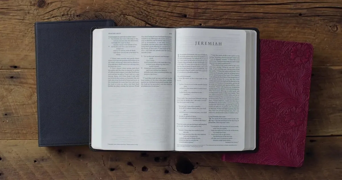 ESV Bible Gift and Award trutone navy mosaic cross
