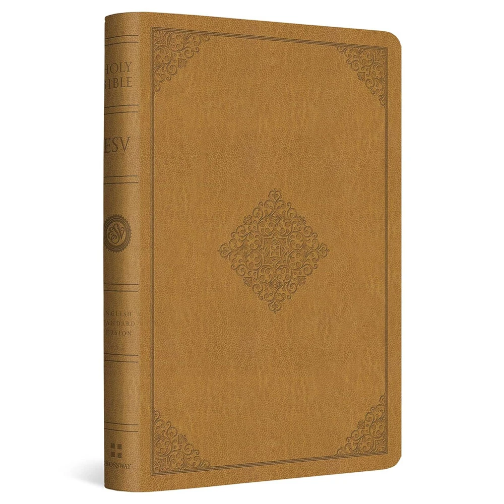 ESV value compact Bible trutone goldenrod ornament
